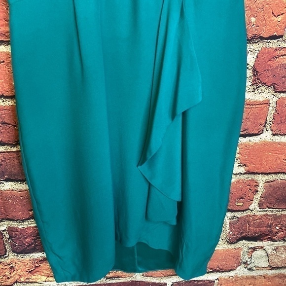 Whistles 100% Silk Faux Wrap Dress Size 6 - Picture 5 of 14